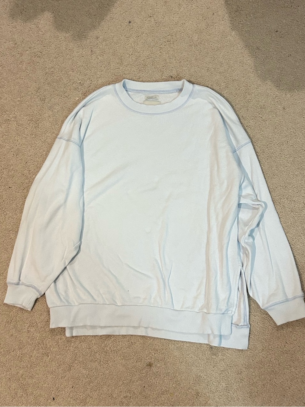 Light Blue American Eagle Crewneck Sweater